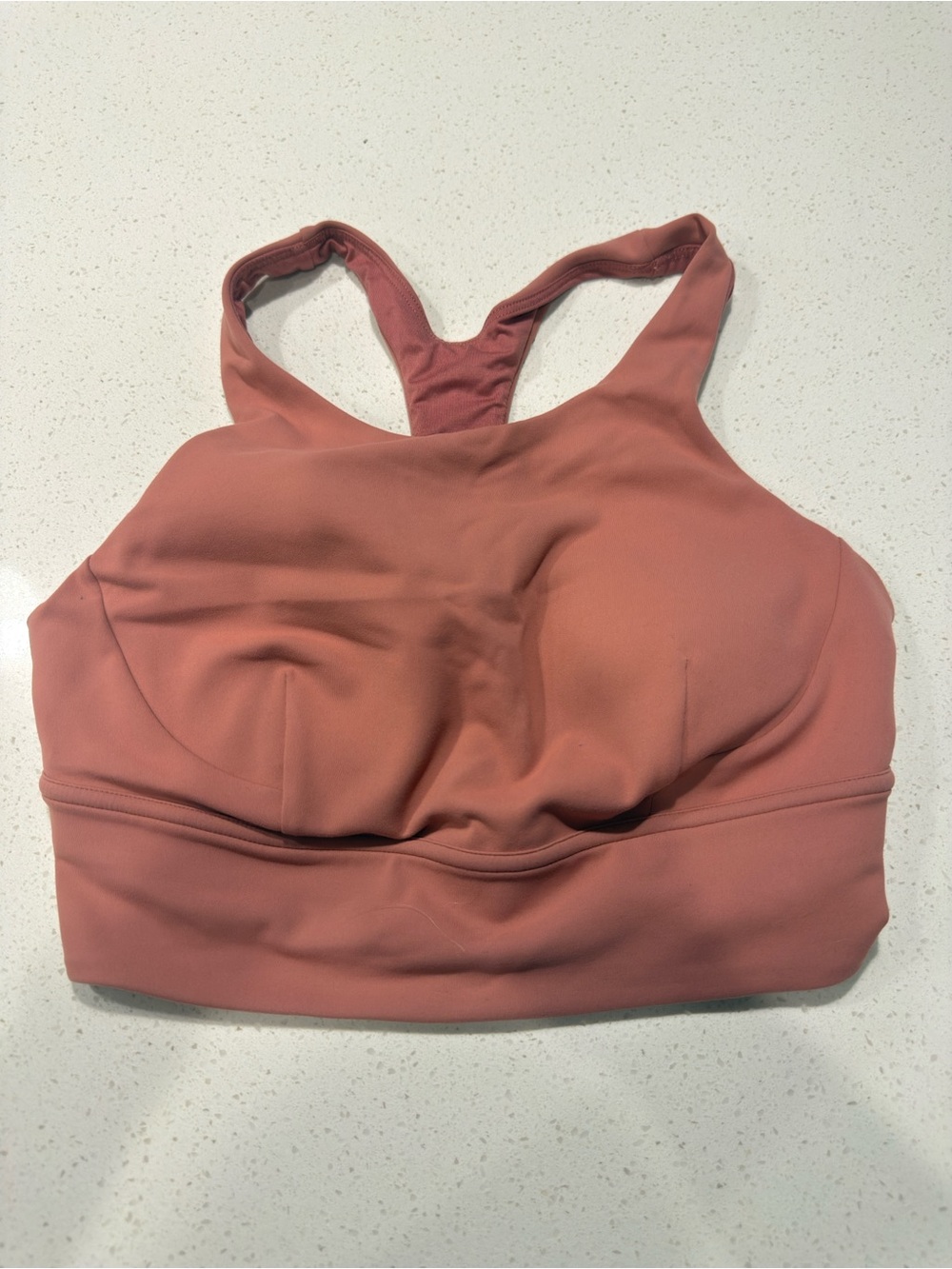 lululemon athletica Mauve Racerback Sports Bra